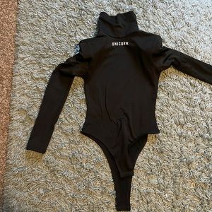 Long sleeve unicorn universe bodysuit